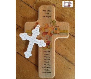 Stickdatei - FSL Kreuz in 2 Varianten